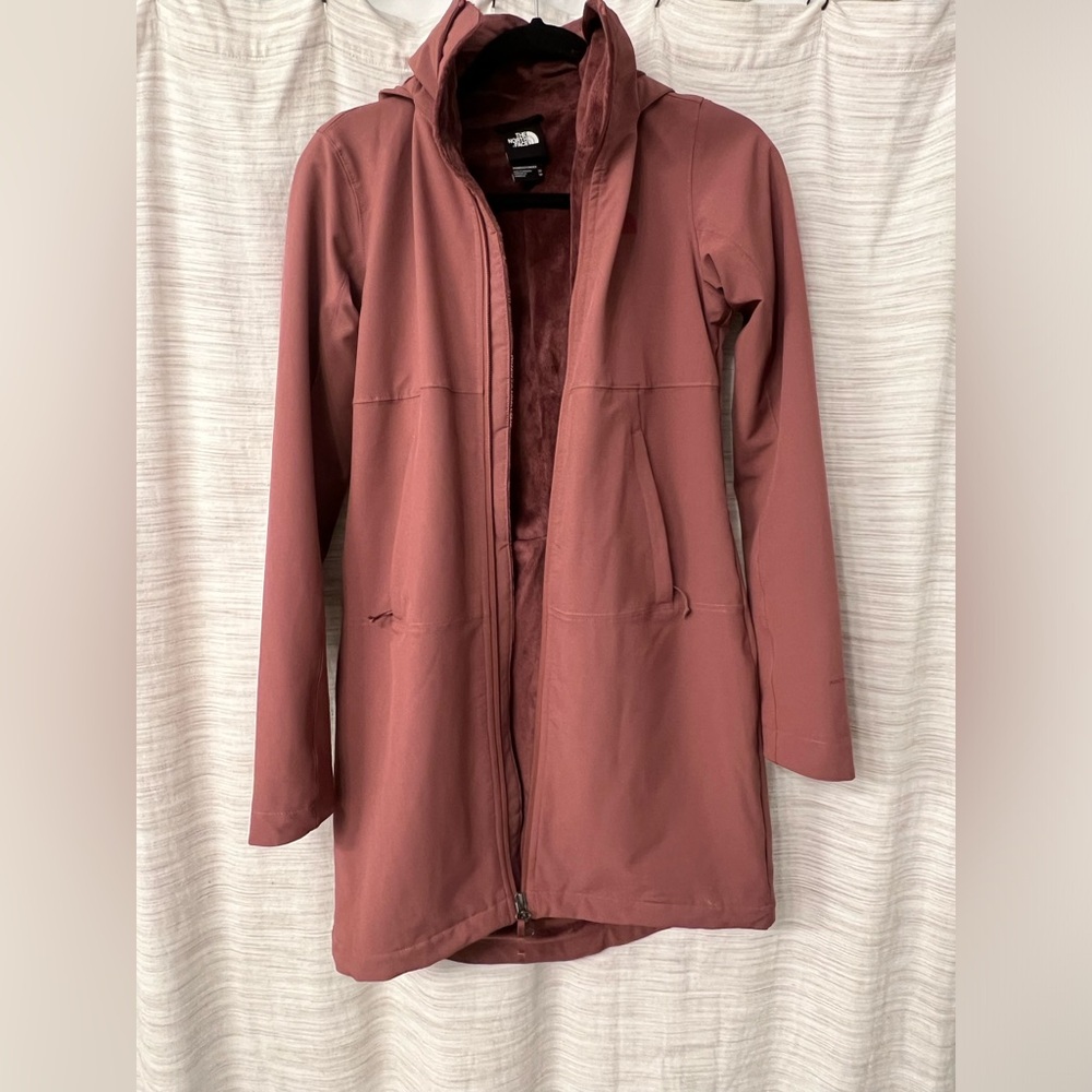Women's Mauve North Face Coat